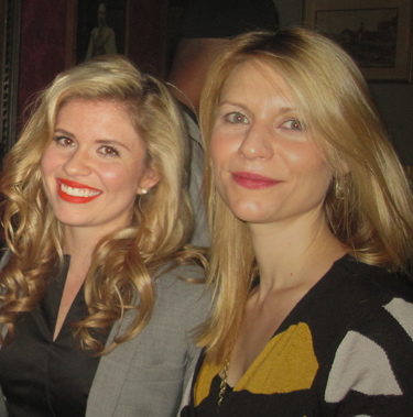 Olivia Gudaniec and Claire Danes