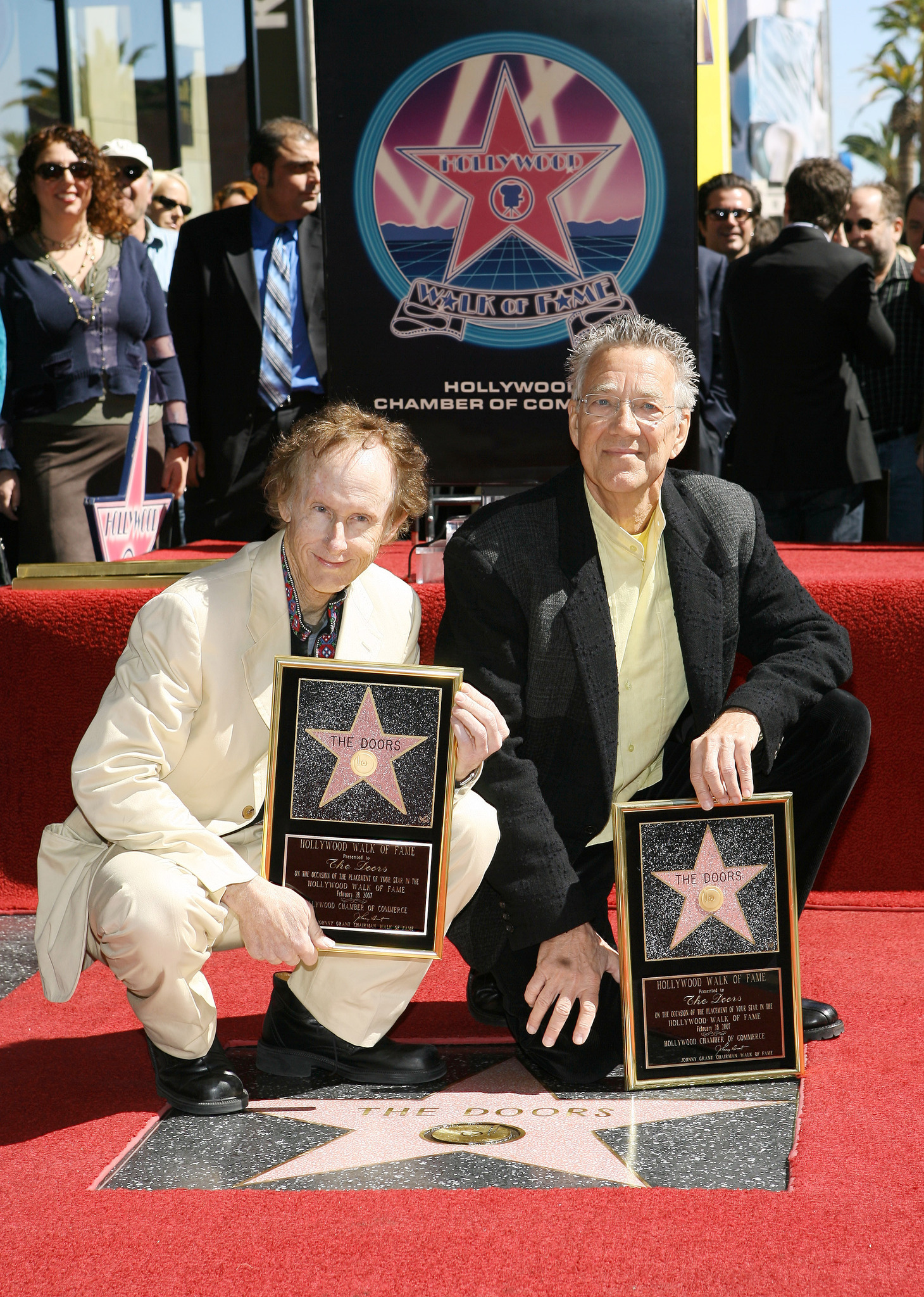 Robby Krieger and Ray Manzarek