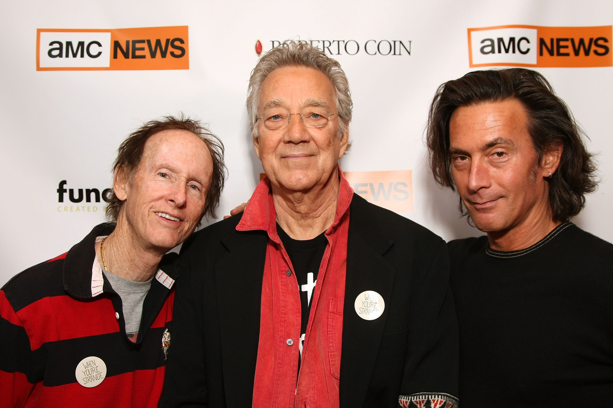 Tom DiCillo, Robby Krieger and Ray Manzarek