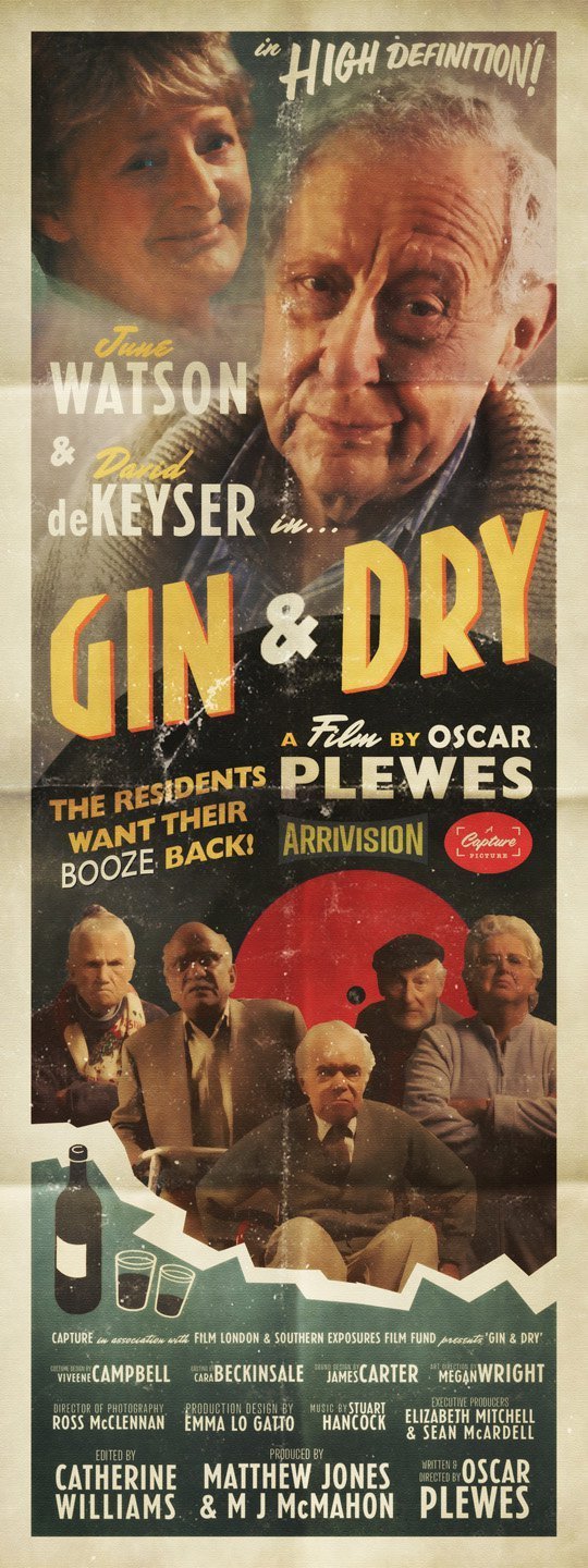 John Atterbury, David de Keyser, James Greene, Badi Uzzaman and June Watson in Gin & Dry (2010)