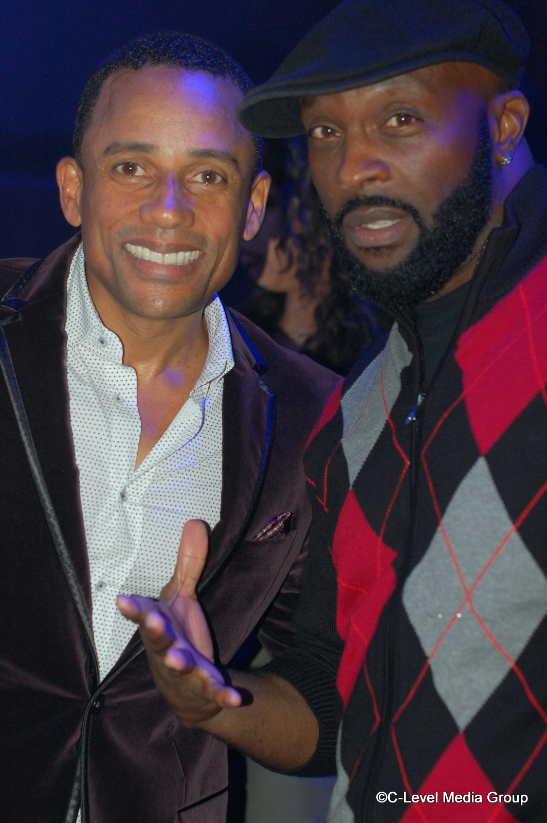 Ro Brooks and Hill Harper at his Toy Drive Fundraiser for Manifest Your Destiny.