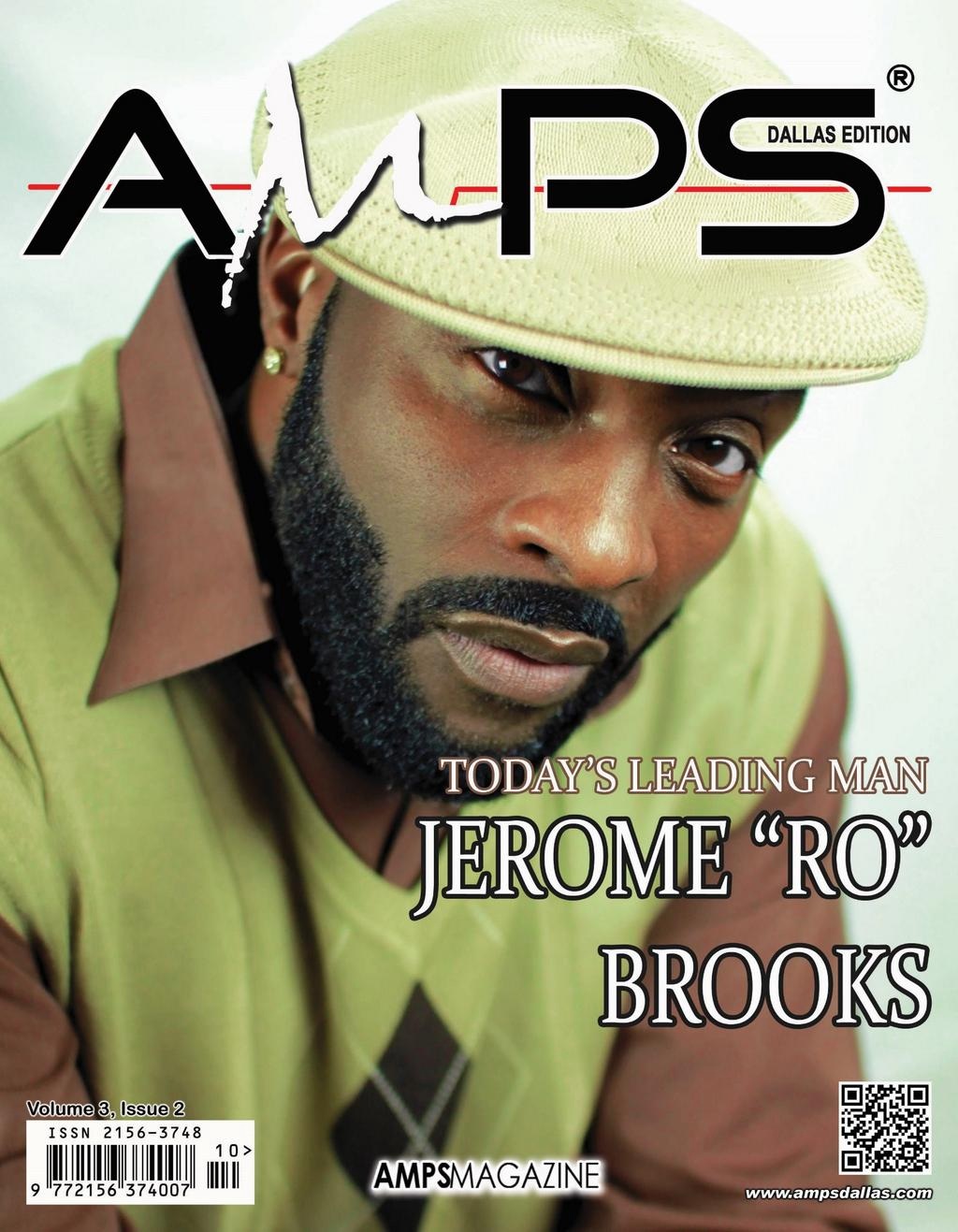 Ro Brooks on the cover of AMPS Magazine