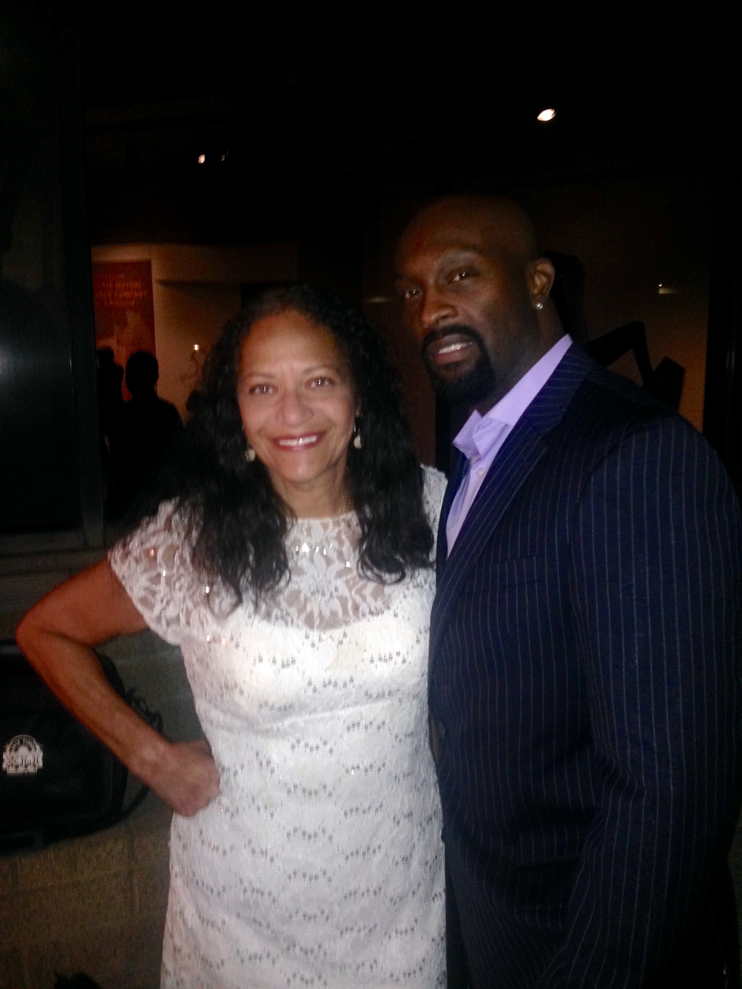 Ro Brooks and Edna Sims (Publicist)