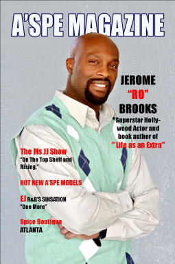 Ro Brooks on the cover of A'spe Magazine June 2012