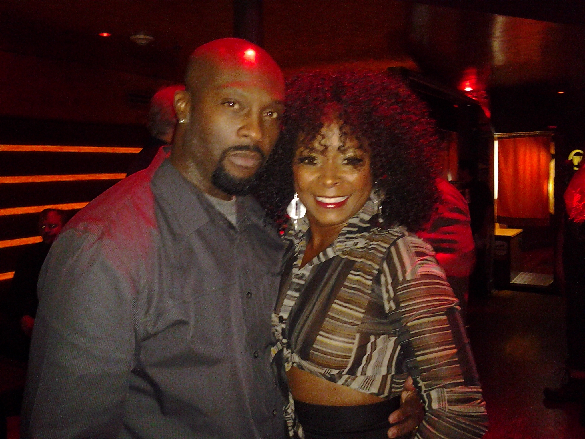 Ro Brooks and Crystal Fox at the Wrap Party for The Haves and the Have Nots.