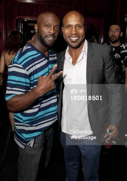 Actor Ro Brooks and Director Danny Green at the private screening of 