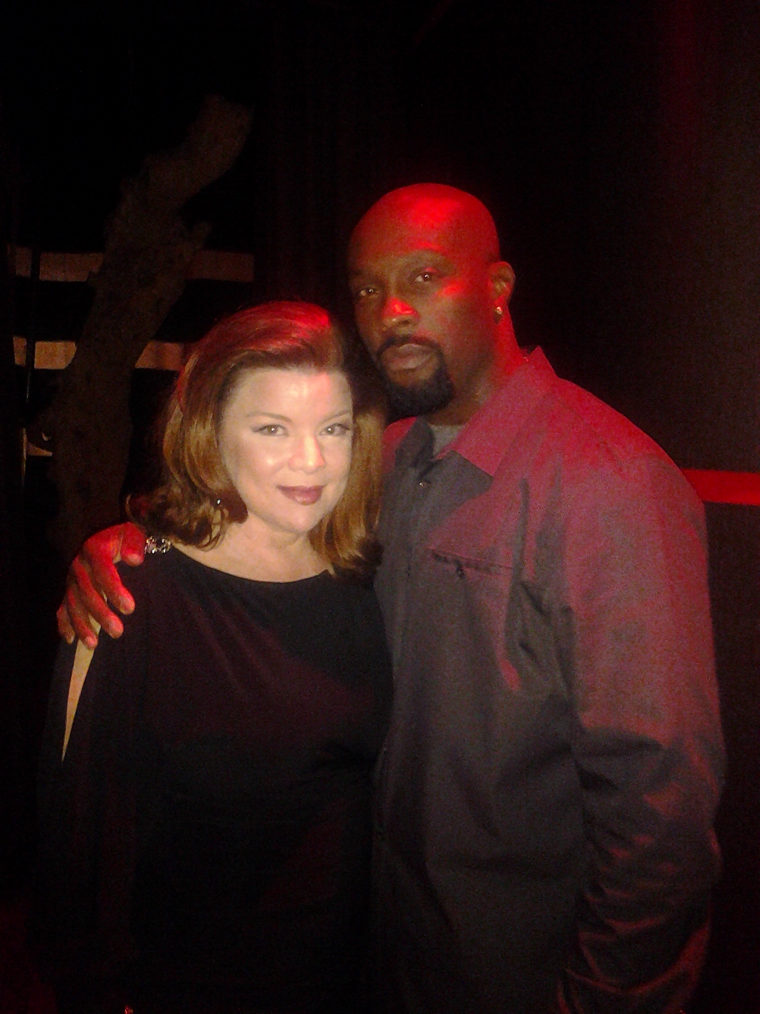 Ro Brooks and Renee Lawless at the Wrap Party for The Haves and the Have Nots.