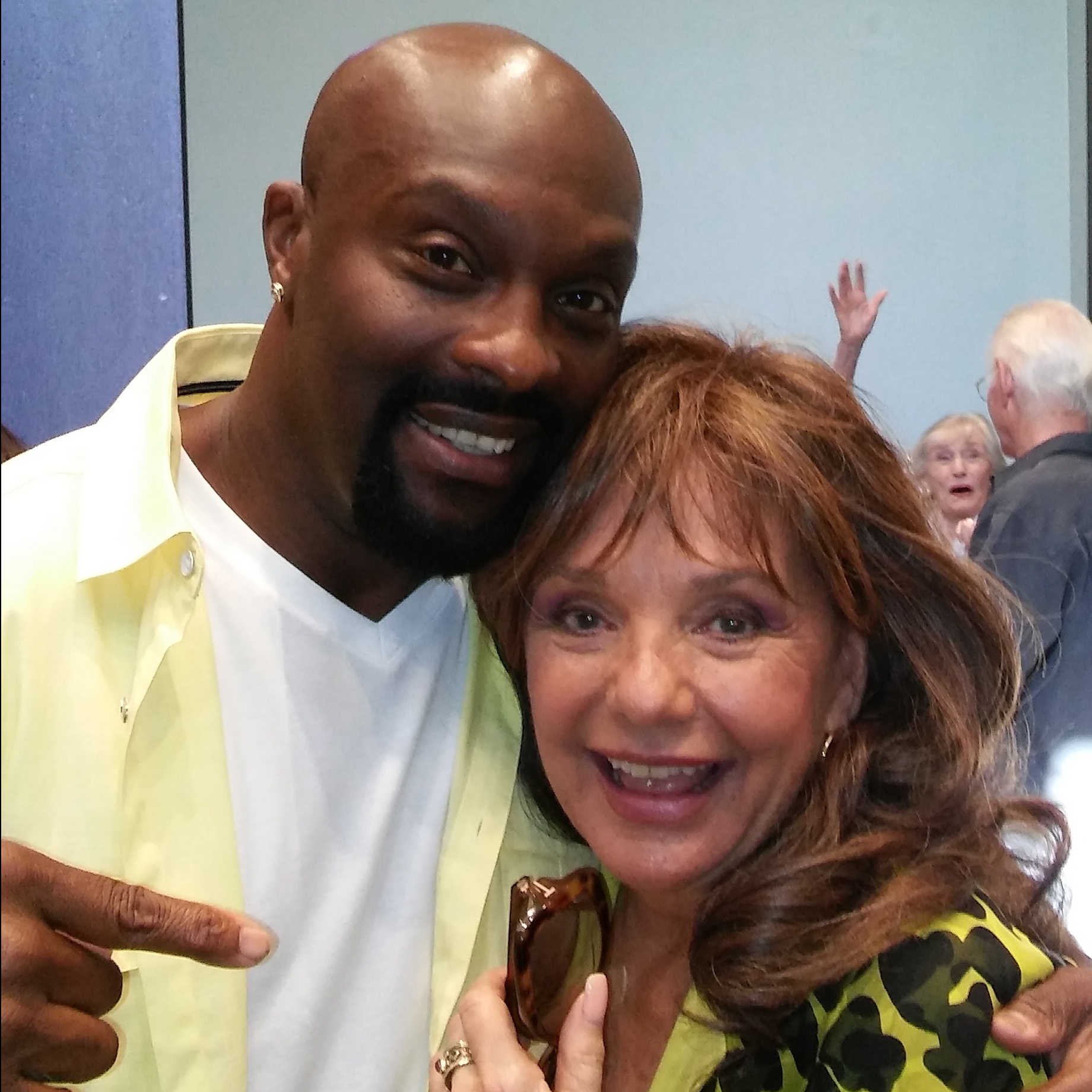 Ro Brooks and Donna Wells AKA Mary Ann from Gilligan's Island @ the 2015 Senior Star Search