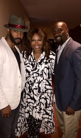 Ro Brooks and Darcas Macopson with Honoree Mona Scott- Young (Love & Hip Hop Creator) @ the 8th annual 