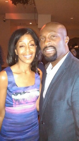 Ro Brooks with Honoree Robi Reed (BET Vice President of Talent Casting) @ the 8th annual 
