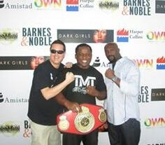 Ro Brooks, Lil Tyson and Chris LaVrar OTBC @ Bill Duke's book signing for Dark Girls.