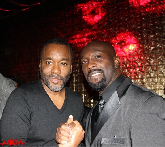 Ro Brooks and Director Lee Daniels at the (ABFI) American Black Film Institute's Oscars After Party