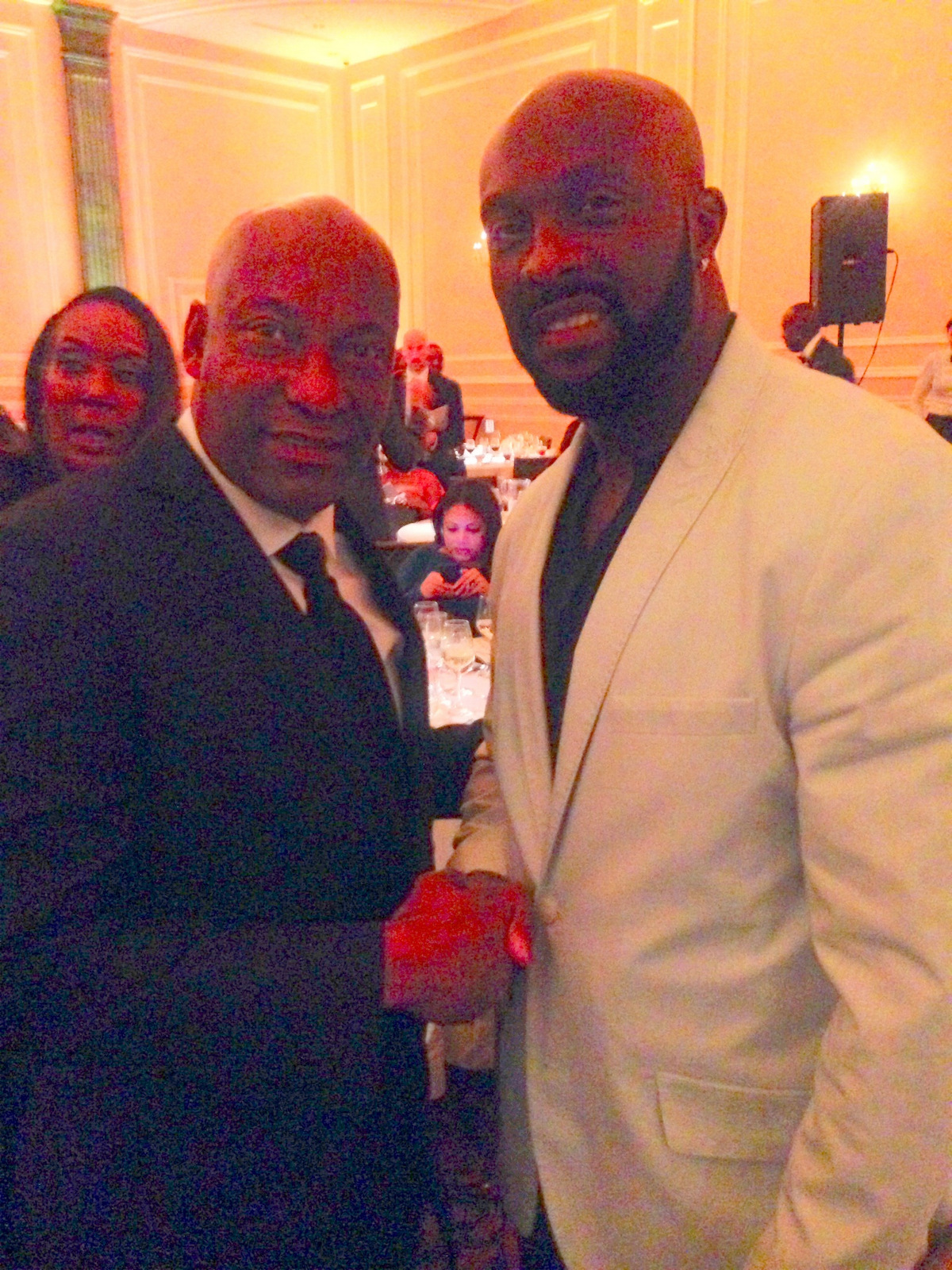 Ro Brooks and John Singleton @ the AAFCA Awards (African American Film Critics Association)