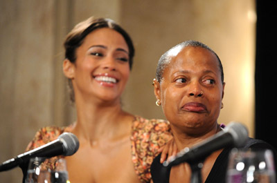 Paula Patton and Sapphire at event of Precious (2009)