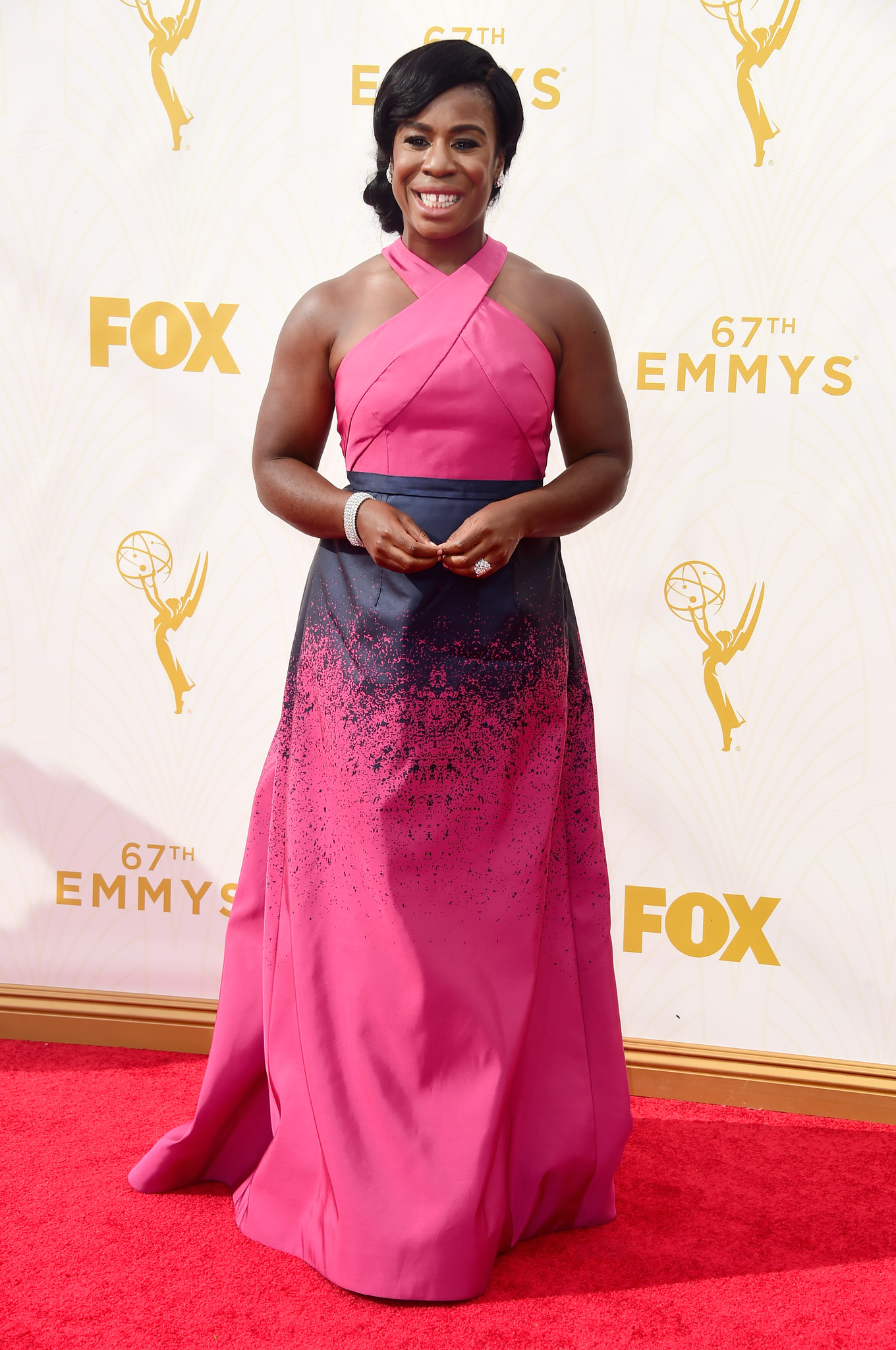 Uzo Aduba at event of The 67th Primetime Emmy Awards (2015)