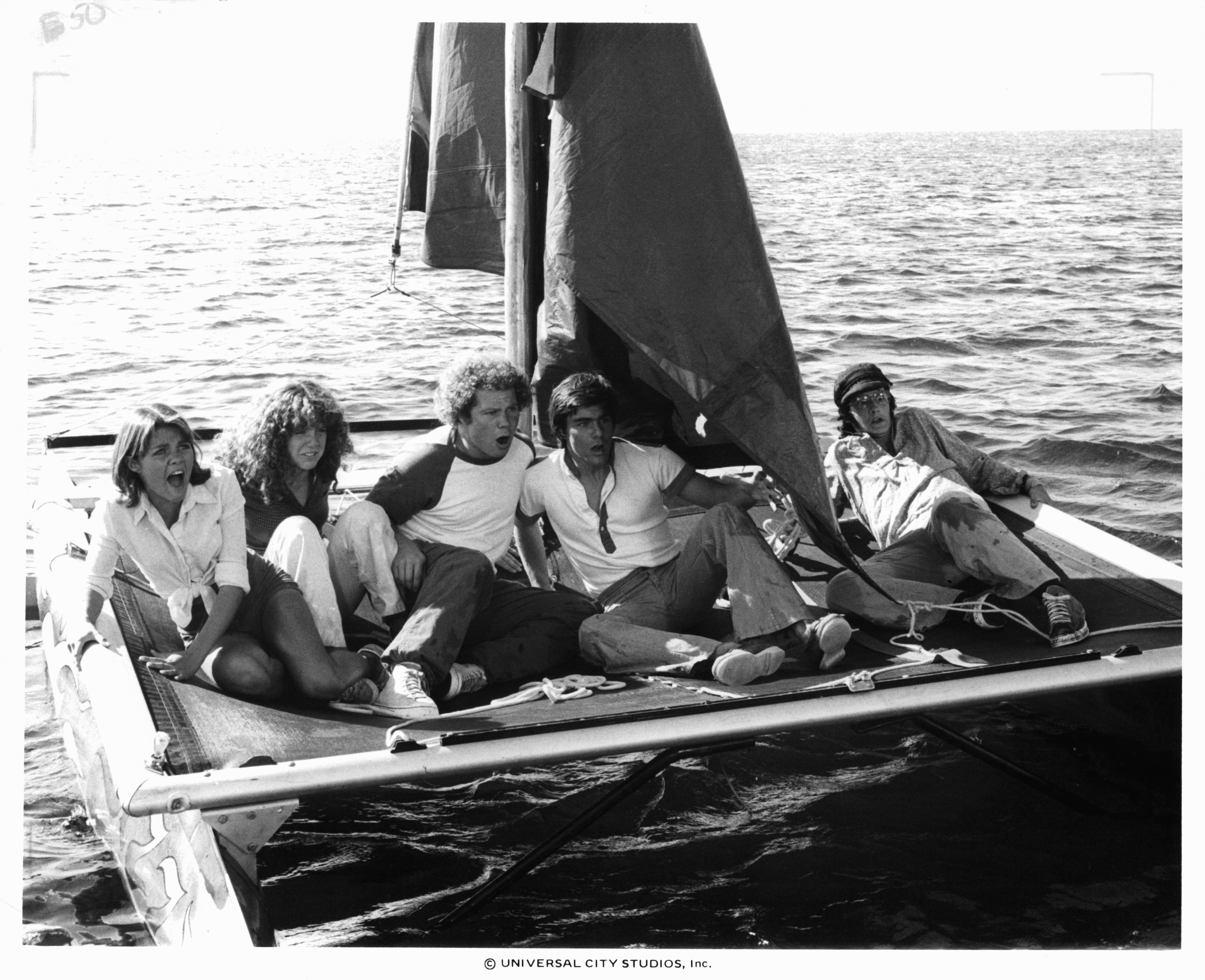 Still of David Elliott, Keith Gordon, Gary Springer, Gigi Vorgan and Donna Wilkes in Nasrai 2 (1978)