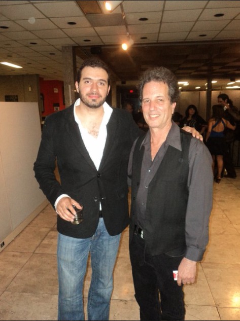 Paco Álvarez with Allan Holzman