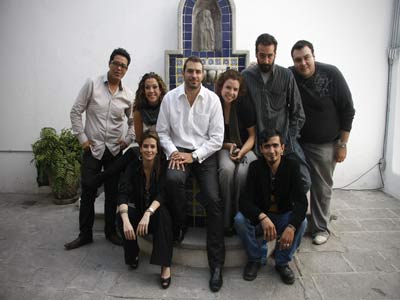 Paco Álvarez with the Serdan´s Crew