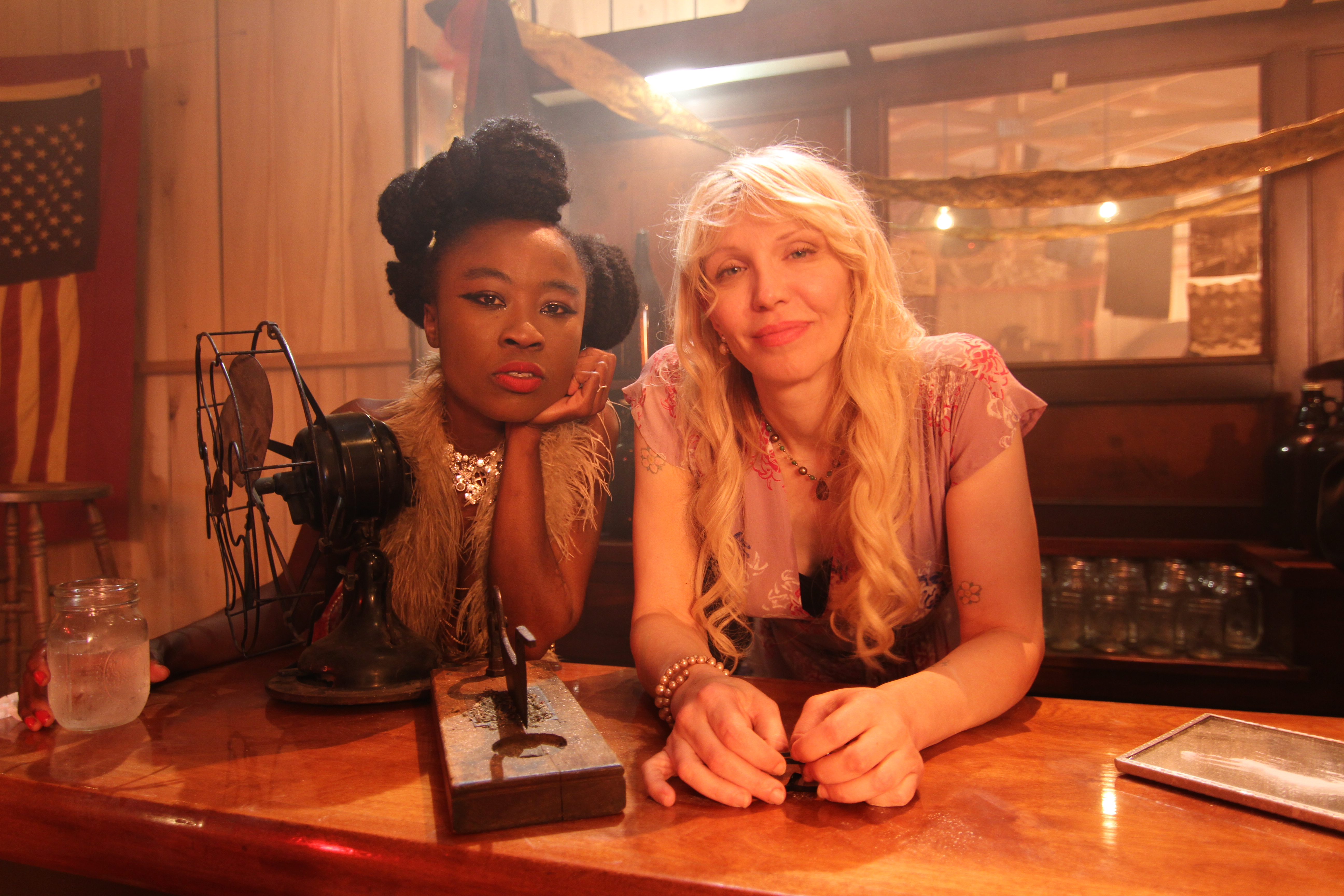 a still from The Long Home Nana Ghana Courtney Love