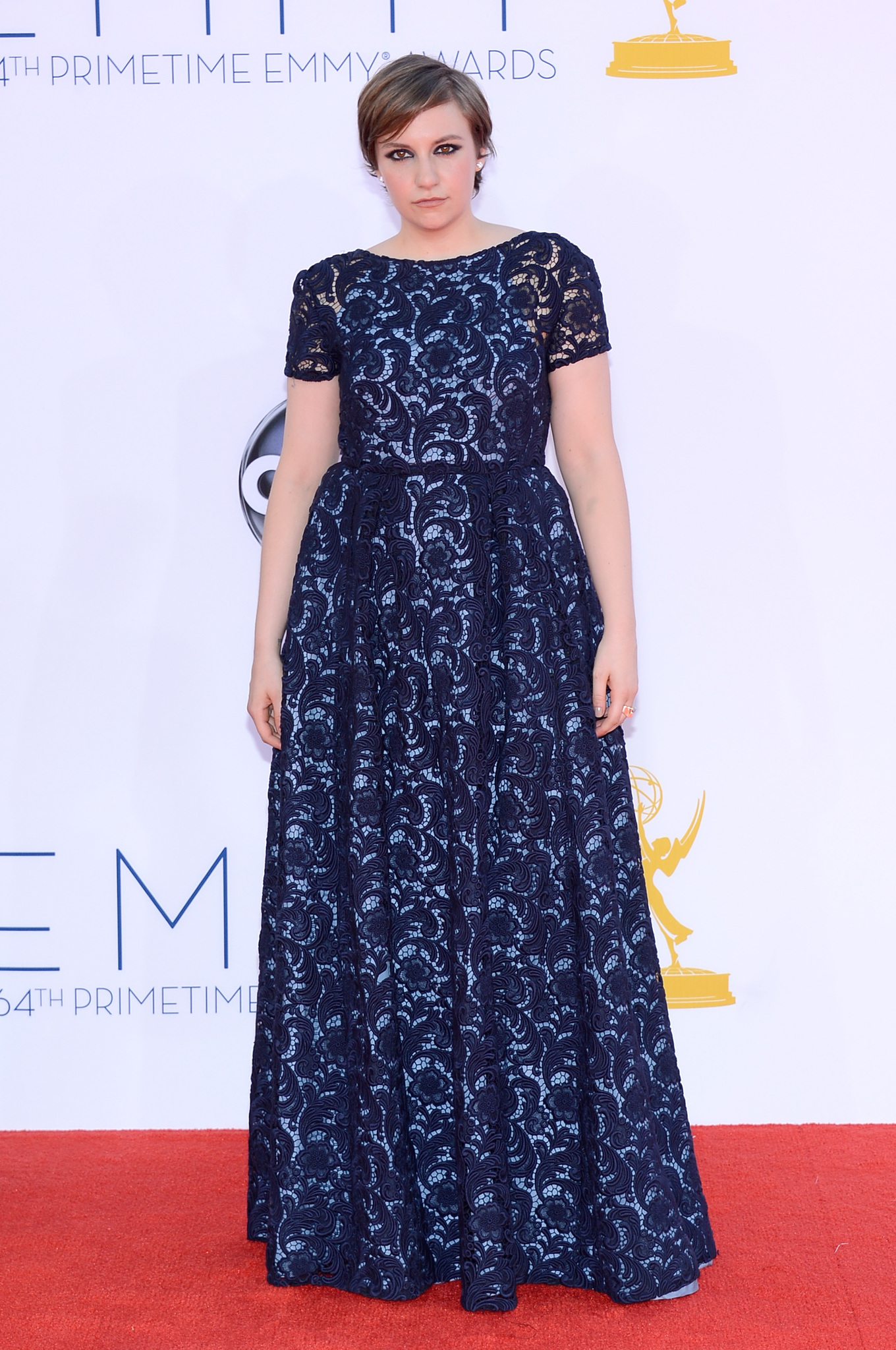 Lena Dunham at event of The 64th Primetime Emmy Awards (2012)