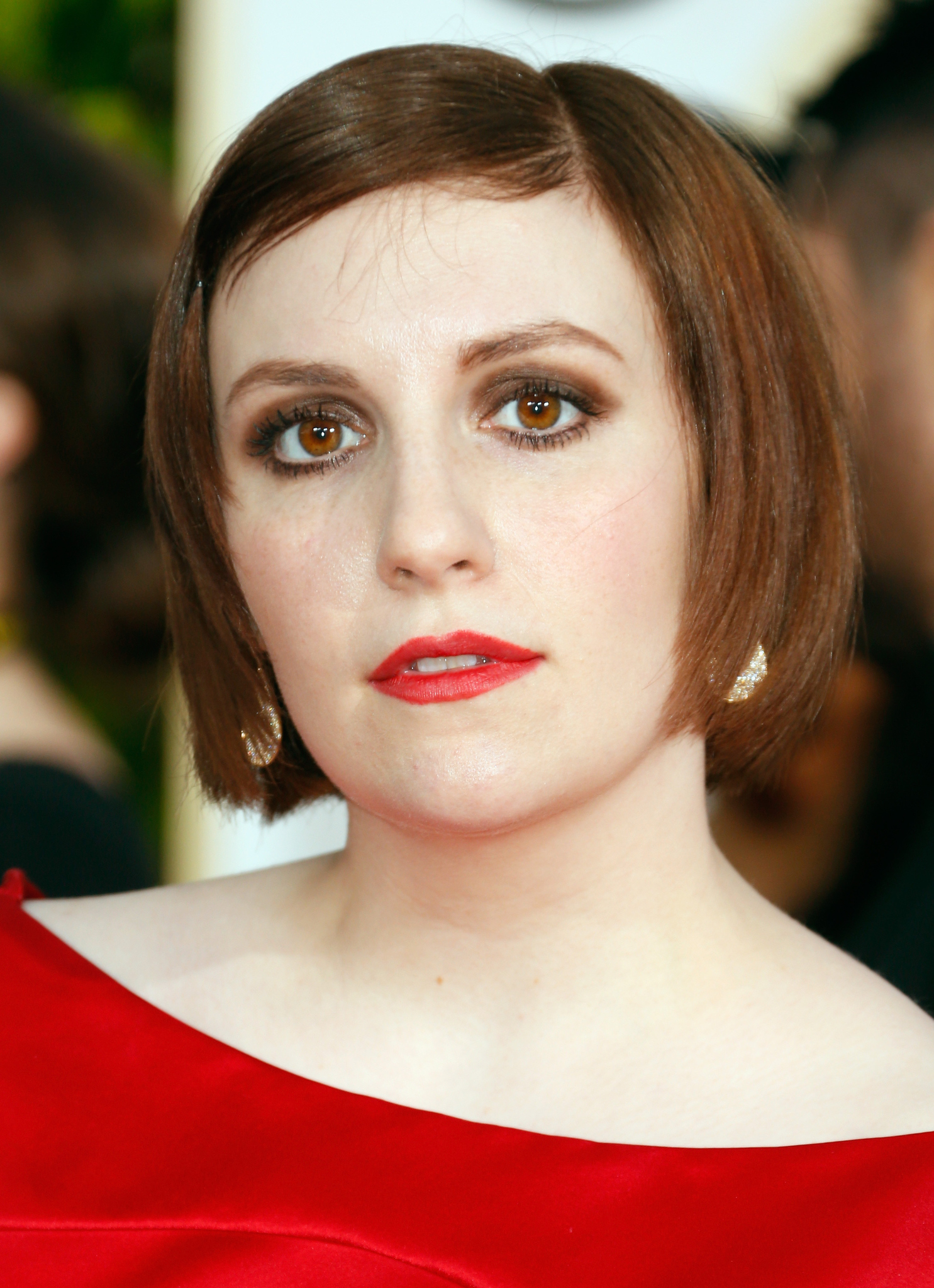 Lena Dunham at event of The 72nd Annual Golden Globe Awards (2015)
