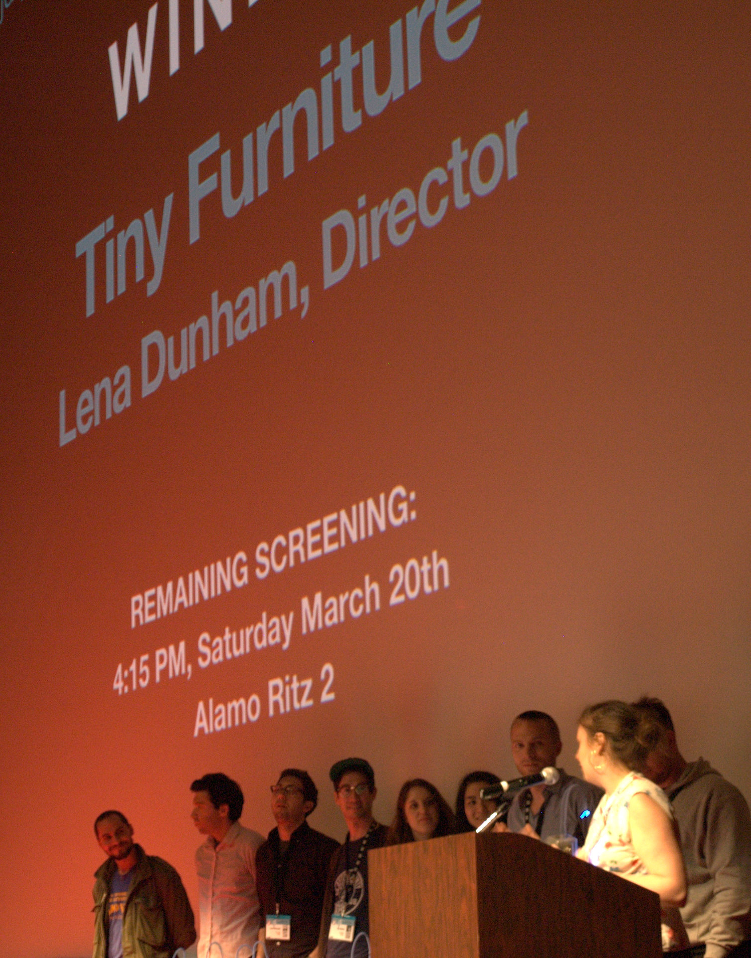 Lena Dunham at event of Tiny Furniture (2010)