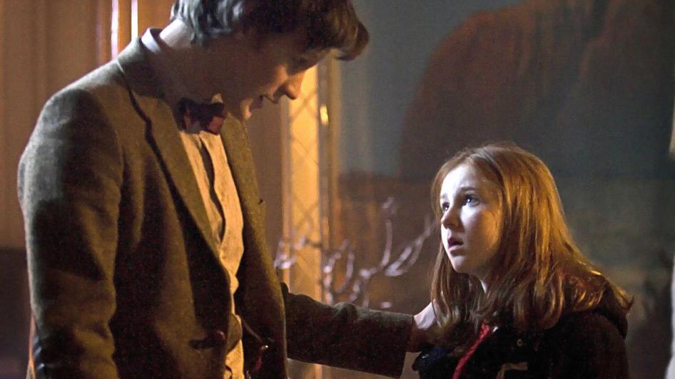 Still of Matt Smith and Caitlin Blackwood in Doctor Who (2005)