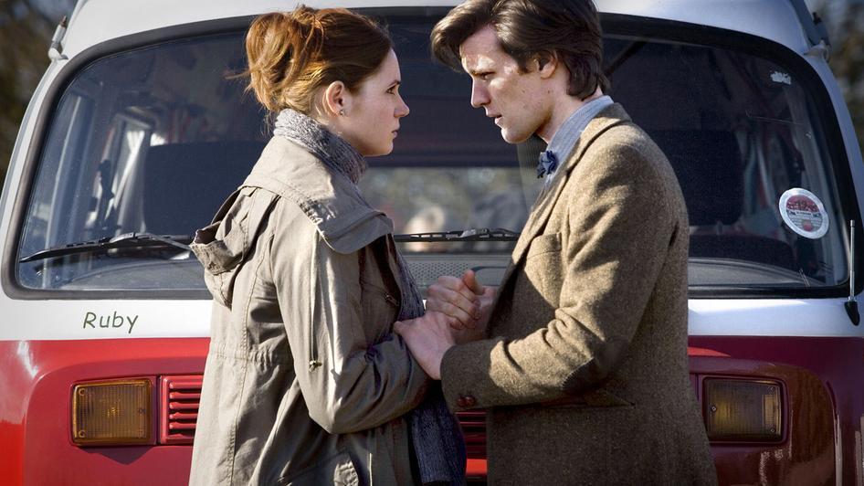 Still of Matt Smith and Karen Gillan in Doctor Who (2005)