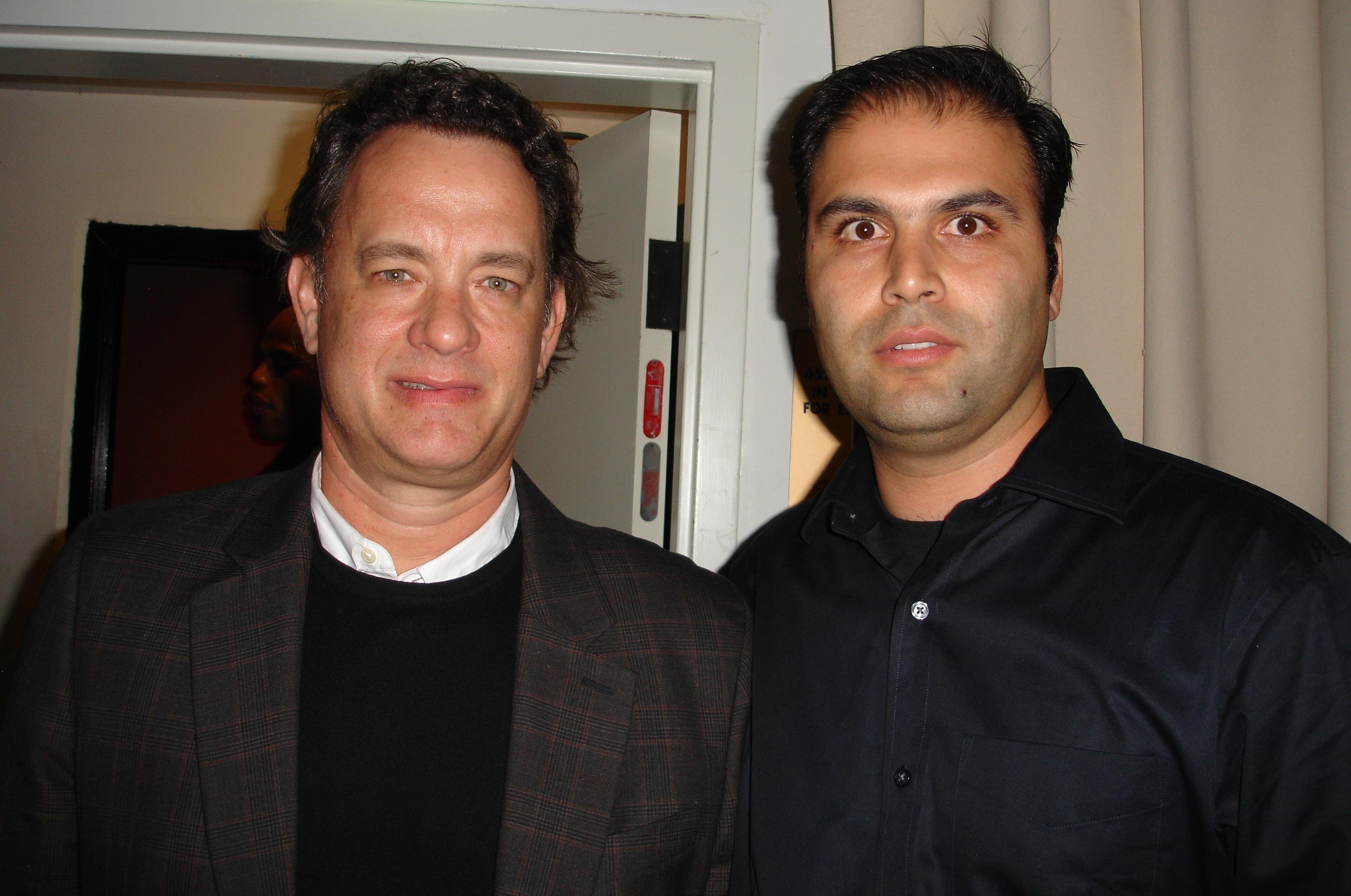 Tom Hanks & Hekmat Sadat (Charlie Wilson's War)