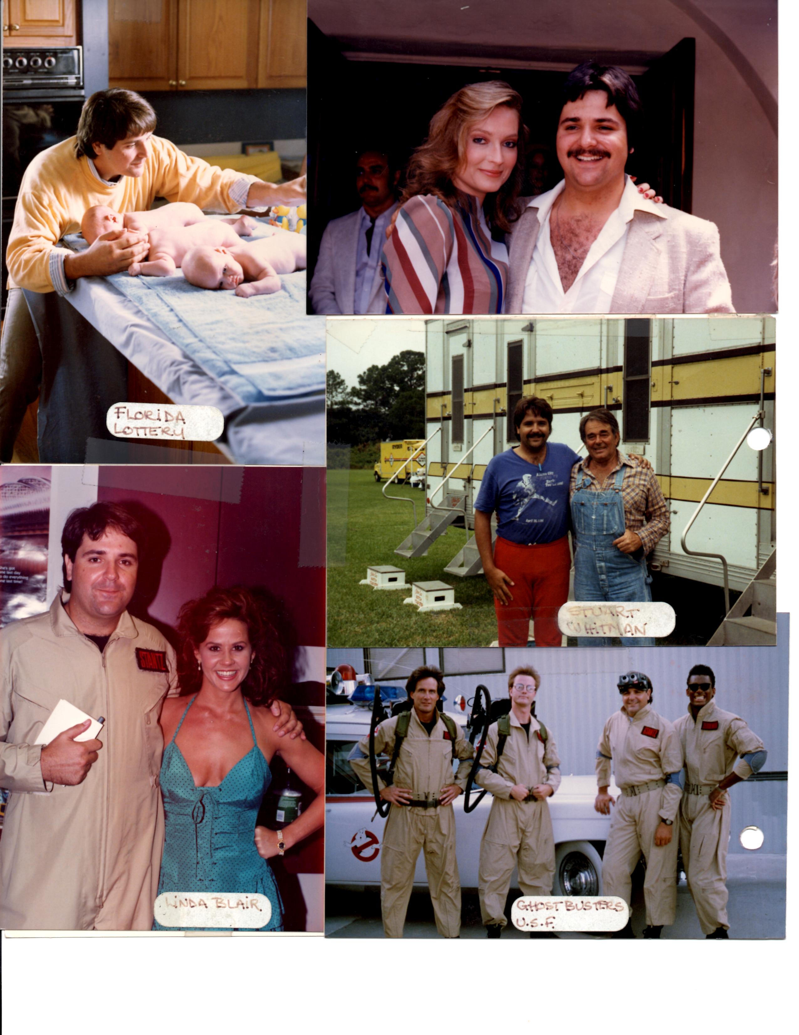 FLORIDA LOTTO - DAD - JANE WYATT - GENERAL HOSPITAL - SUPERBOY - STUART WHITMAN - LINDA BLAIR - GHOST BUSTERS LIVE