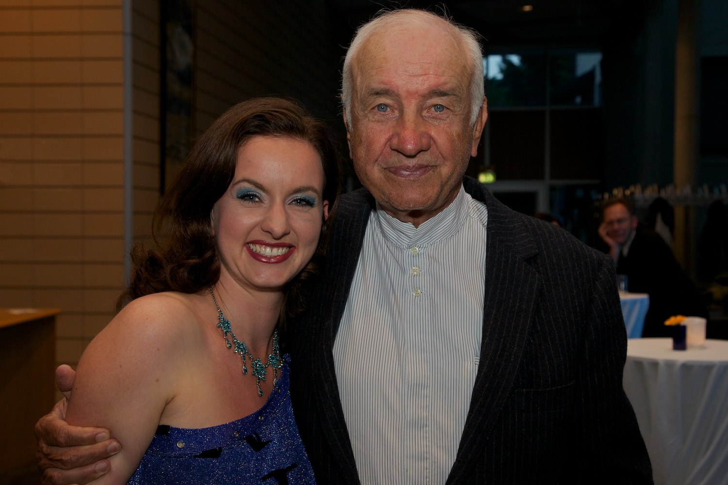 Armin Müller-Stahl and me at the 4th Fünf Seen Filmfestival