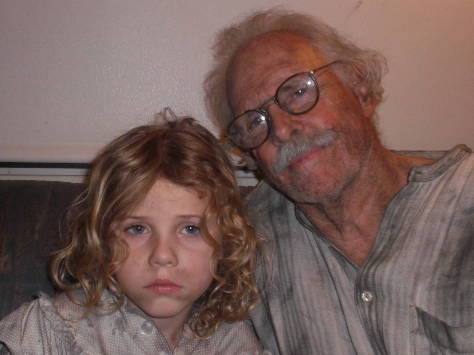 Academy Award Nom Bruce Dern and Mila Playing the little girl ghost- Lucy in 