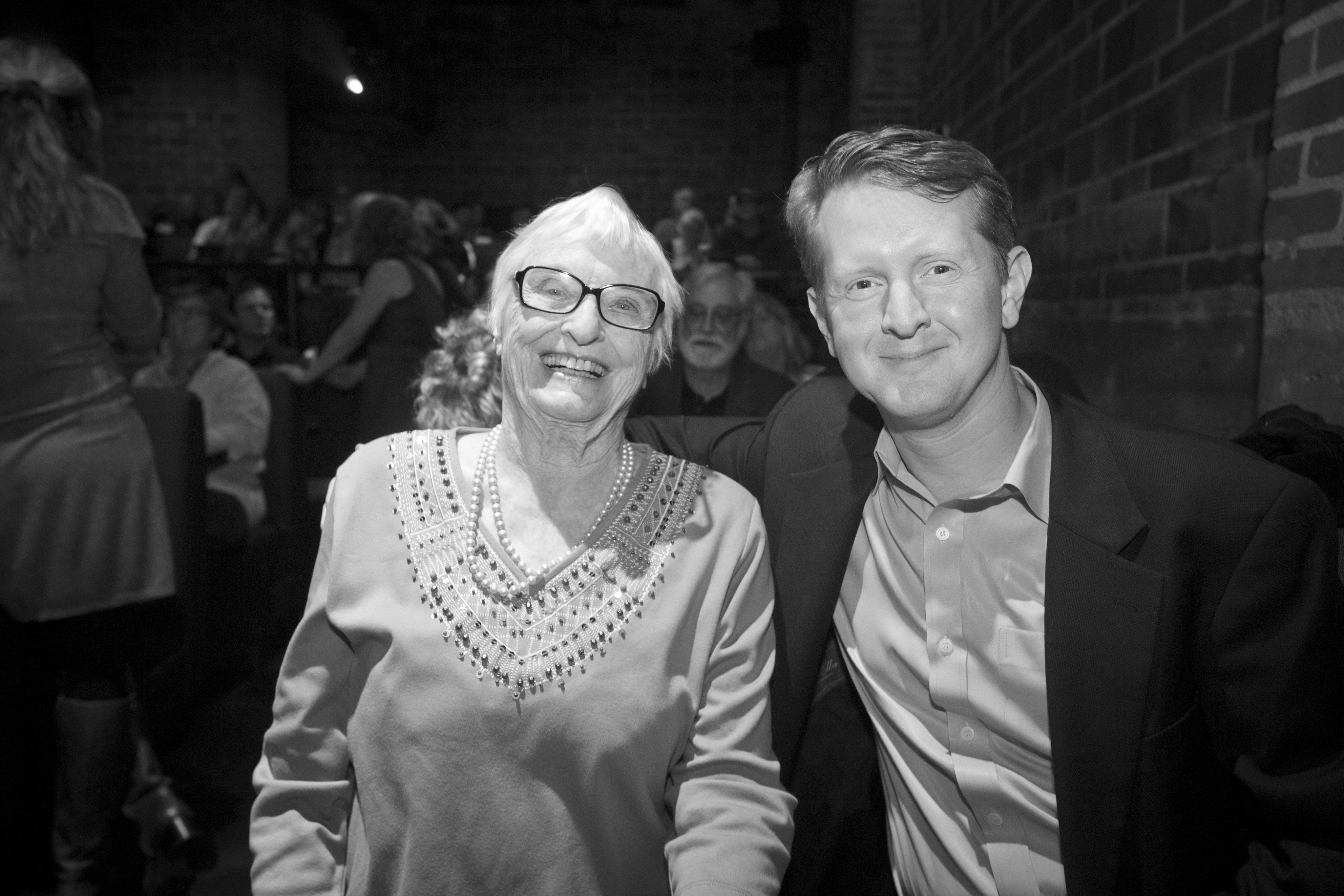 Ken Jennings hosts the Premiere with star, Claire Boiko