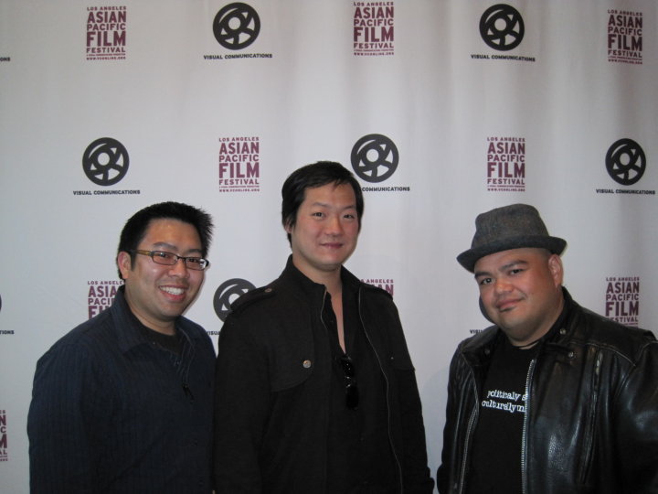 Jimmy Ng, Thomas Isao Morinaka and Alden Ray at the Los Angeles Asian Pacific Film Festival 2010