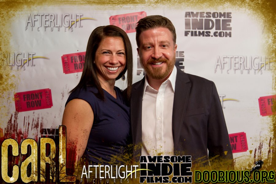Cheri Christian and Philip Covin at the Premiere of 