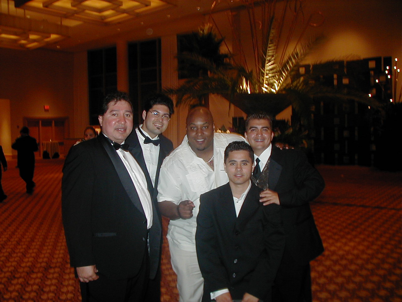 Latin BMI Awards 2002 In Miami, FL. Song writers Geraldo Valenzuala, Guy Roark, Abel Becerra.