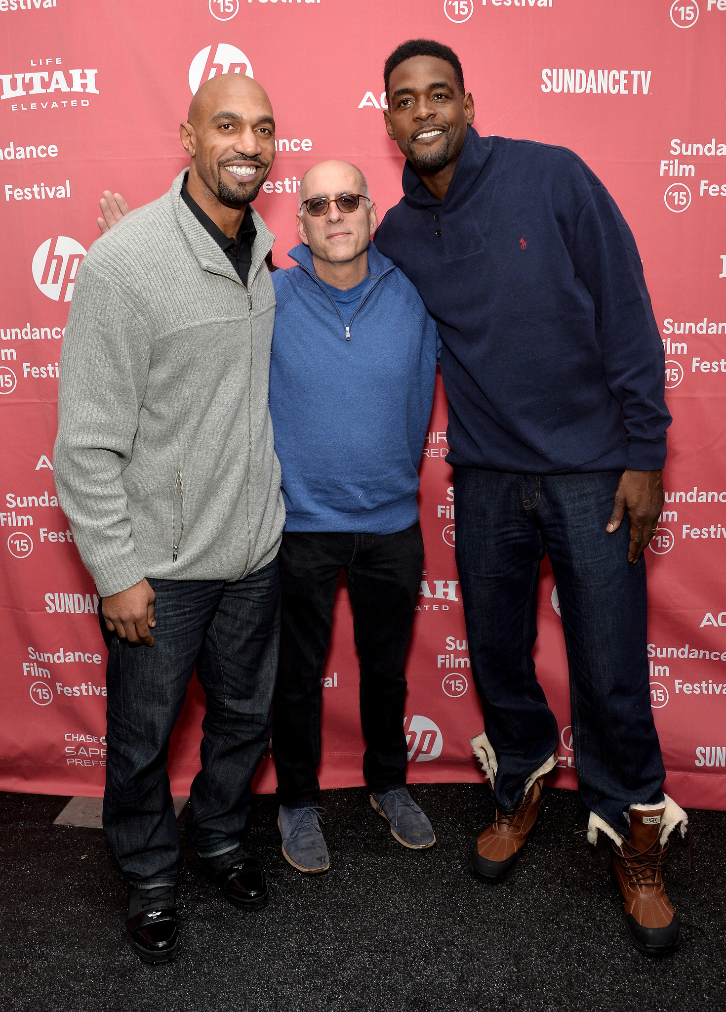 Peter Gilbert, Chris Webber and Julian Peterson at event of Unexpected (2015)