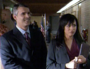 Dwayne Bryshun, Valarie Rae Miller in Reaper.