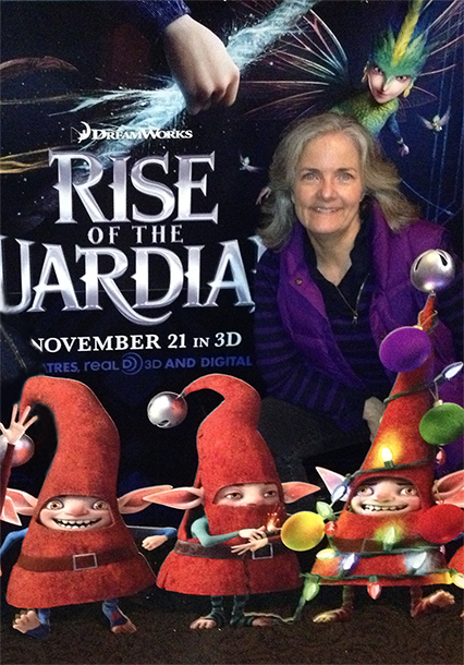 Alana Crow at the Paramount Studios for the premier screening of Rise of the Guardians.