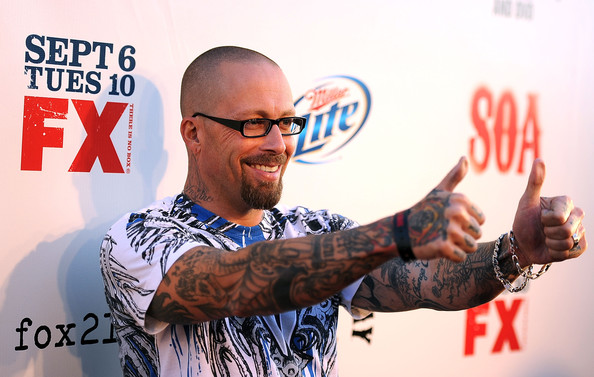 Me at the Sons of Anarchy Red Carpet.