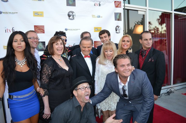 ITV Film Fest 2011 at the W Hotel in Hollywood. Bjørn Alexander, Terry Moore, Tommy Cook, Tia Barr and the rest of the cast of 