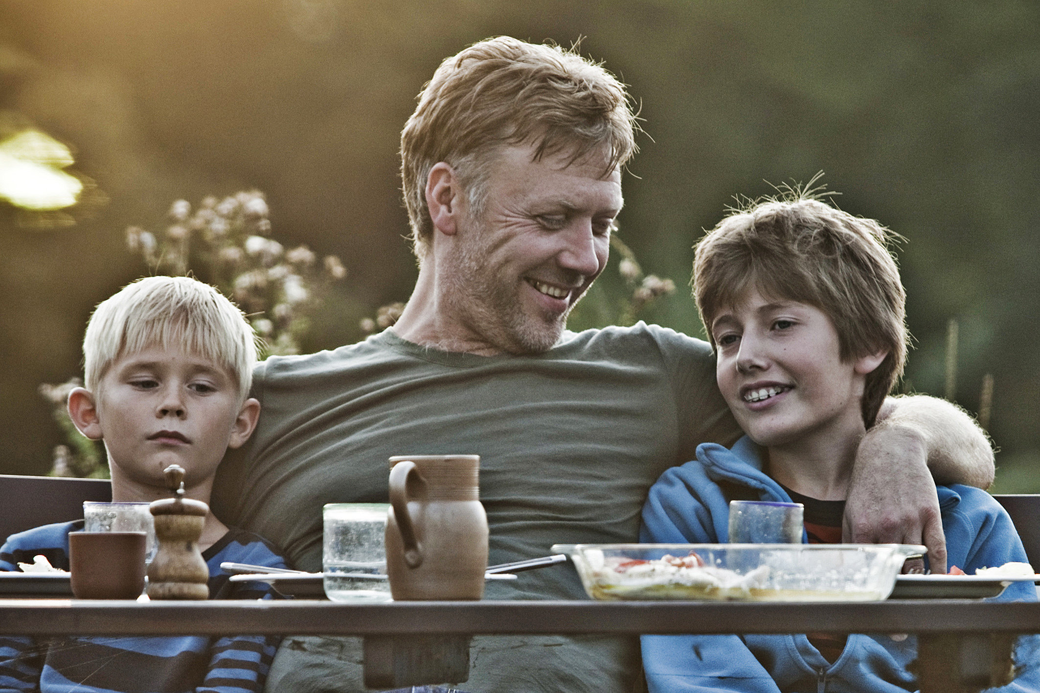 Mikael Persbrandt, Toke Lars Bjarke and Markus Rygaard in Hævnen (2010)