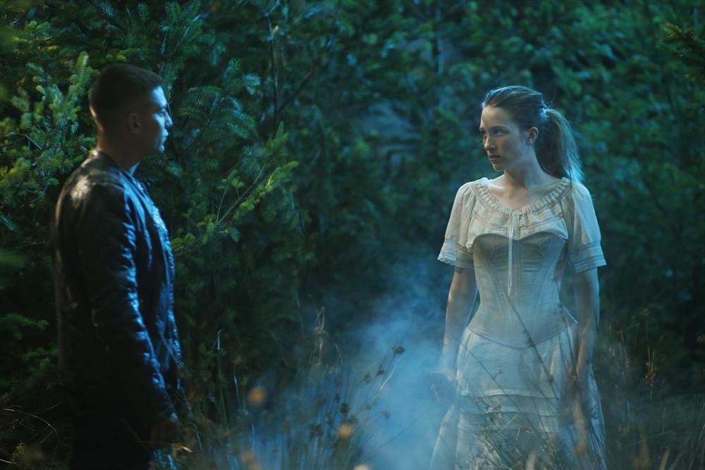Still of Jeff Weddell, The Trio, Michael Socha, The Rabbit, White Rabbit, Sophie Lowe and True Love in Once Upon a Time in Wonderland (2013)