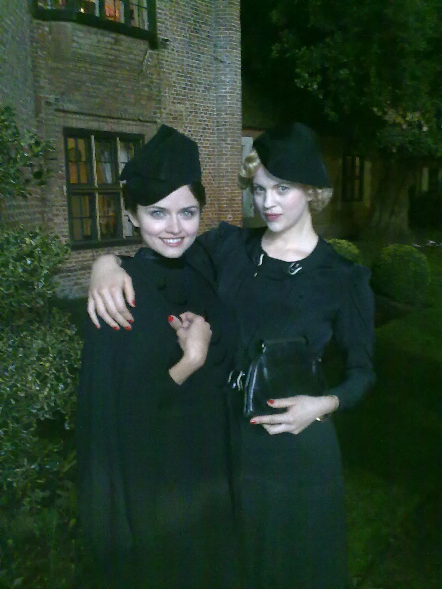 Vera Filatova and Georgina King in Poirot (The Halloween Party)