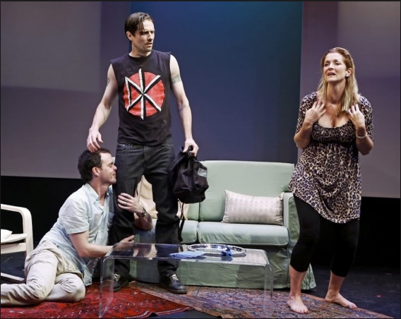 Alex Manette, Michael Dempsey, and Allison Daugherty in Paul Weitz's Change, directed by Billy Hopkins