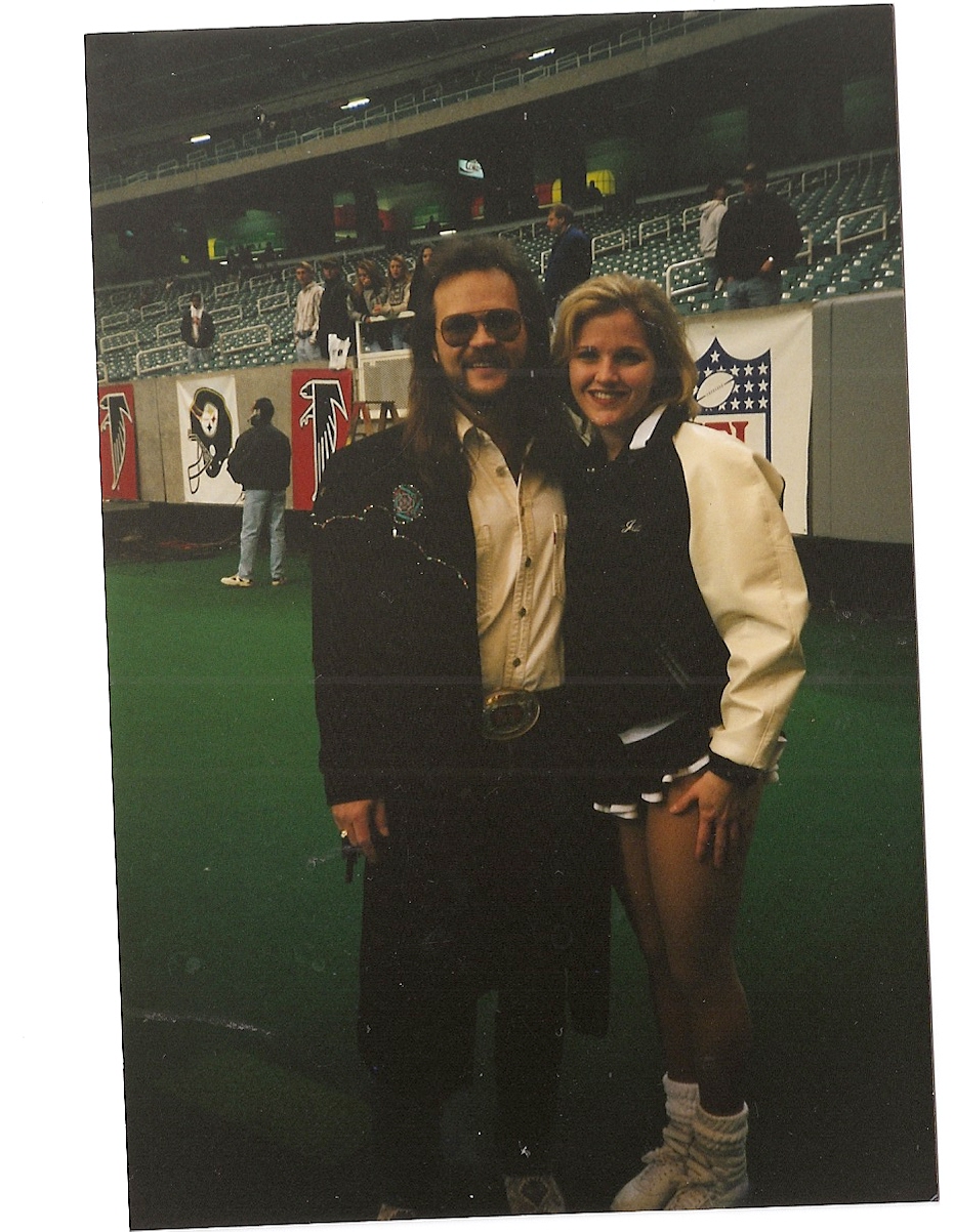 With Travis Tritt in the 90's