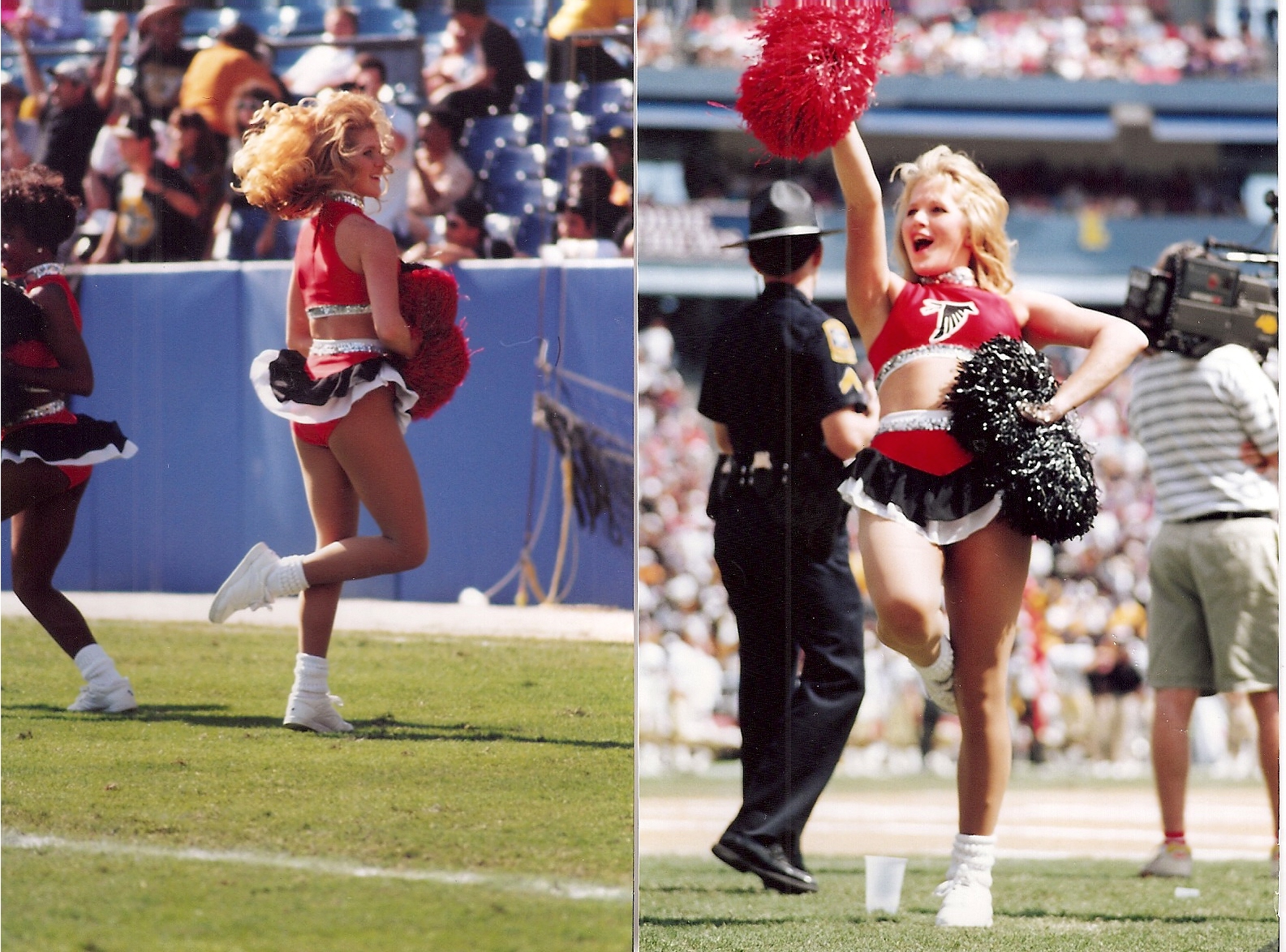 Atlanta Falcons Cheerleader 1991