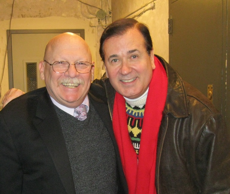 Winter 2011-With the famous (and all-around nice guy!) Broadway Star Leroy Reems, in NYC.