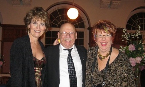 April 2011-At Breast Cancer Benefit Concert in Norwalk, CT., with Lucy Arnaz and Singer Nancy Timpanaro-Hogan.