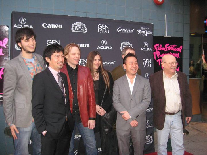 At the NYC Premier of the Japanese-American Film, 